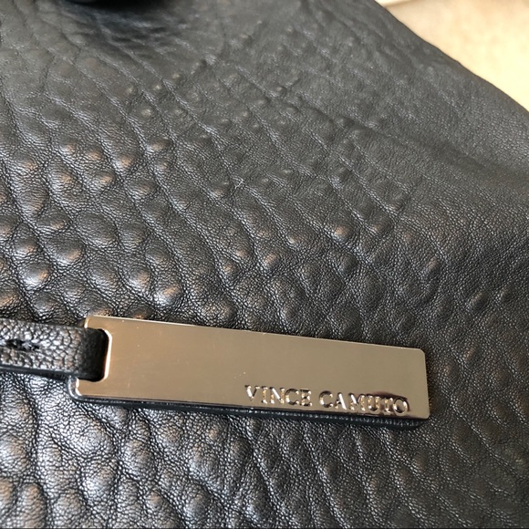 Vince Camuto Black Shoulder Bag Tote - Picture 5 of 16